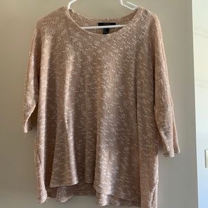 Camel dolman sweater top